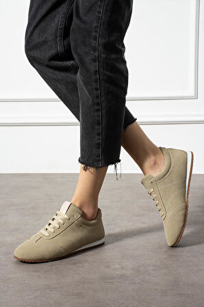 Bej Günlük Kadın Sneaker