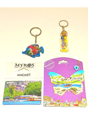 Monalisa Home Farklı Model Desenli Renkli Kültürel Hediyelik