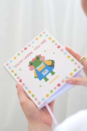 15x15 cm Kare Tarihsiz Not Defteri Çizgili