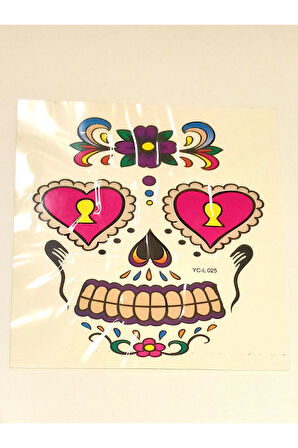 Monalisa Home Lüks Renkli Farklı Sembolik Vücüt Dövme