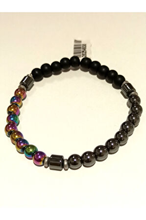 Monalisa Home Renkli Elastik Lüks Figürlü Gösterişli Taş Bileklik