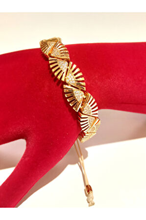 Monalisa Home Renkli  Lüks Figürlü Gösterişli Ayarlanabilir Bileklik