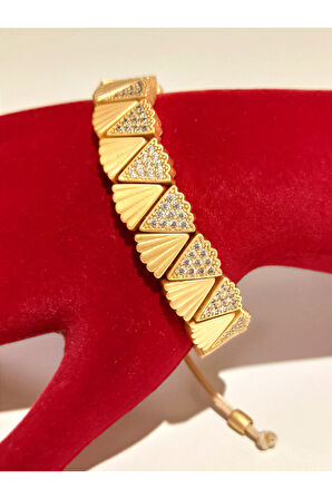 Monalisa Home Renkli  Lüks Figürlü Gösterişli Ayarlanabilir Bileklik