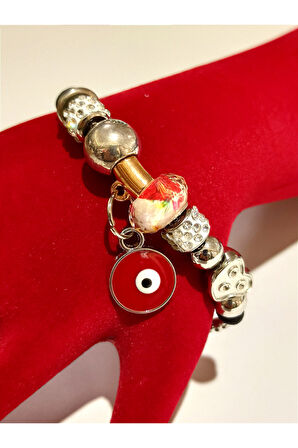 Monalisa Home Renkli  Lüks Figürlü Gösterişli  Bileklik