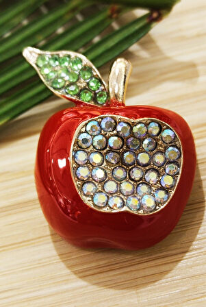 Monalisa Home Taşlı Deniz Yıldızı  Figürlü Broş