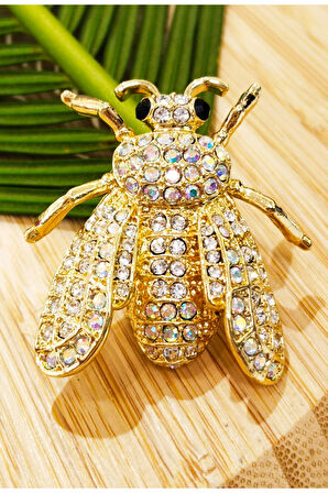 Monalisa Home Arı  Figürlü Broş