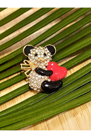 Monalisa Home  Ayıcık  Figürlü Broş