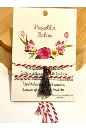 Monalisa Home Renkli Gösterişli Ayarlanabilir Taş Figürlü Marteniçka Bileklik