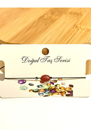 Monalisa Home Renkli Gösterişli Ayarlanabilir Taş Figürlü İp Bileklik