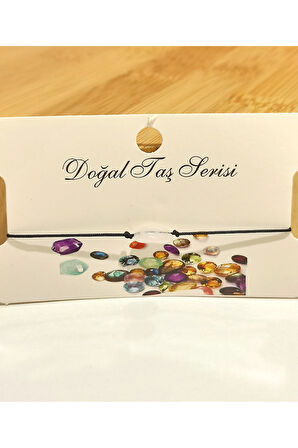 Monalisa Home Renkli Gösterişli Ayarlanabilir Taş Figürlü İp Bileklik