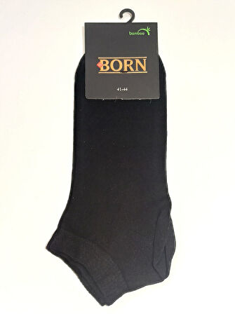 Monalisa Home Siyah Renk Elastik Bambu Erkek Çorap
