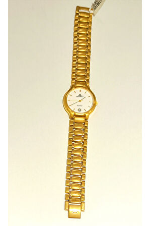 Monalisa Home Gold Renk Lüks Gösterişli Parlak Zarif kadın Saat