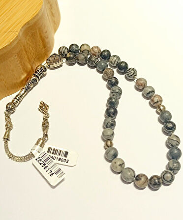 Monalisa Home Renkli Gösterişli Parlak Lüks Picasso Jasper Tesbih