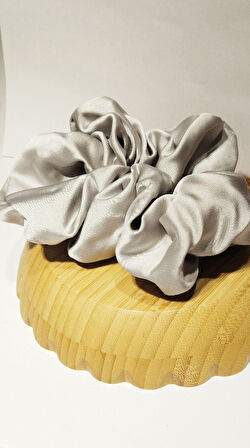 Monalisa Home Gösterişli Gri Renk Büyük Esnek Lastik Toka