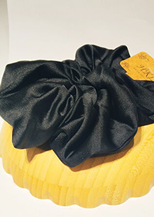 Monalisa Home Gösterişli  Siyah Renk Büyük Esnek  Lastik Toka