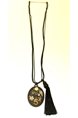 Monalisa Home Otantik Gösterişli Renkli 40 cm Uzunluğunda Kolye