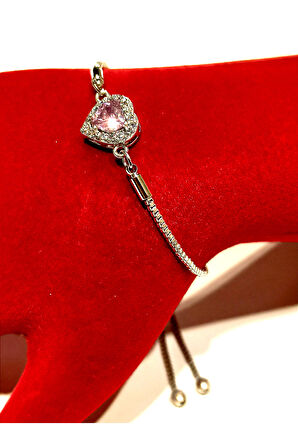 Monalisa Home Gümüş Renk Lüks Figürlü Gösterişli Ayarlanabilir Bileklik