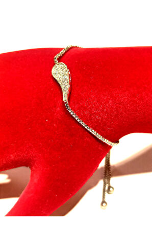 Monalisa Home Gümüş Renk Lüks Figürlü Gösterişli Ayarlanabilir Bileklik