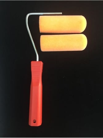 Iz Bırakmayan Kadife Kaplı Rulo Set + 2 Adet Kadife Kaplı Rulo 10 Cm + Rulo Sapı 27 Cm Tek Ebat Unisex