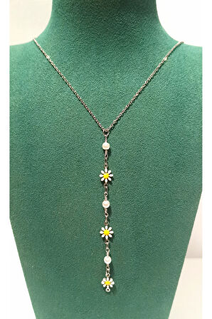 Monalisa Home Lüks Figürlü Gösterişli Renkli Y Kolye