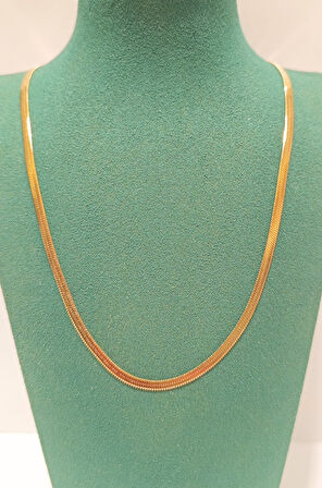 Monalisa Home Lüks Gösterişli Parlak Zincir Çelik Erkek Kolye