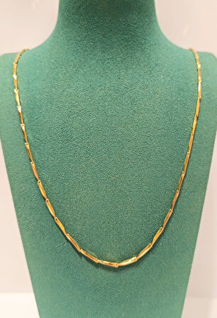 Monalisa Home Lüks Gösterişli Parlak Zincir Çelik Erkek Kolye