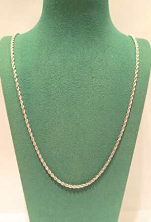 Monalisa Home Lüks Gösterişli Parlak Zincir Çelik Erkek Kolye