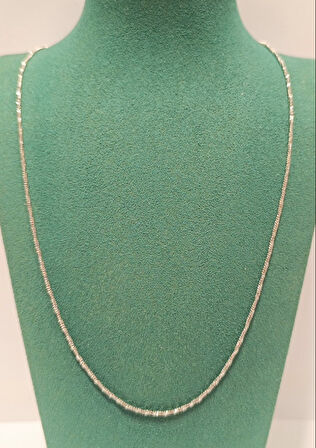 Monalisa Home Lüks Gösterişli Parlak Zincir Çelik Erkek Kolye