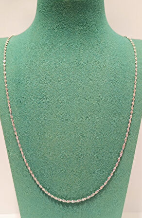 Monalisa Home Lüks Gösterişli Parlak Zincir Çelik Erkek Kolye