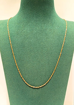 Monalisa Home Lüks Gösterişli Parlak Zincir Çelik Erkek Kolye