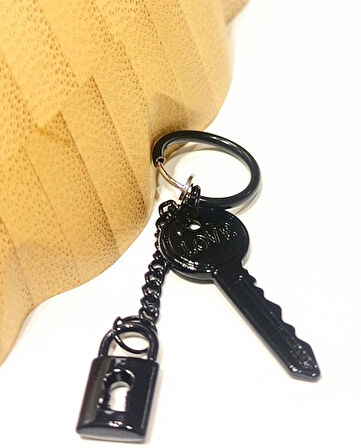 Monalisa Home Çelik Siyah Figürlü Unisex Küpe