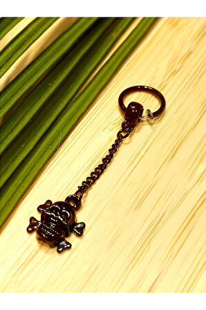 Monalisa Home Çelik Siyah Figürlü Unisex Küpe