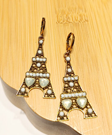 Monalisa Home Lüks Renkli Figürlü Otantik Küpe