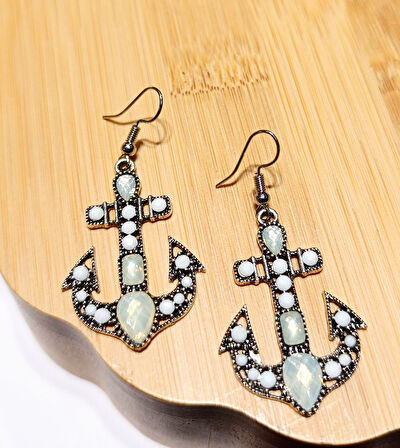 Monalisa Home Lüks Renkli Figürlü Otantik Küpe