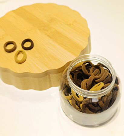 Monalisa Home Lüks Soft Renkler Çoklu Lastik Toka