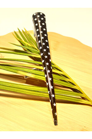 Monalisa Home 13cm Lüks Renkli Parlak Metal Kıstırma Toka