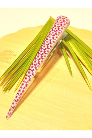 Monalisa Home 13cm Lüks Renkli Parlak Metal Kıstırma Toka