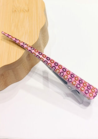 Monalisa Home 13cm Lüks Renkli Parlak Metal Kıstırma Toka