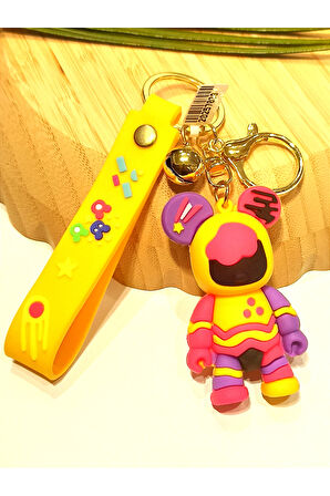 Monalisa Home Renkli Figürlü Anahtarlık