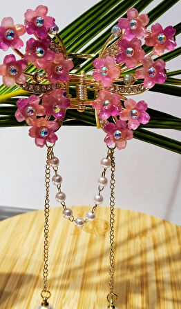 Monalisa Home 4 cm Lüks Parlak Renkli  Toka