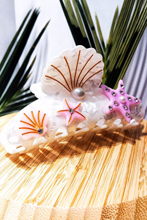 Monalisa Home 10 cm Lüks Gösterişli Renkli Kıstırma Toka