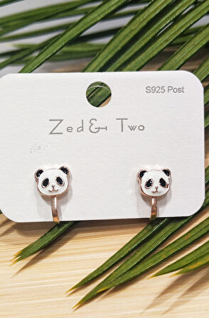 Monalisa Home Kedi Figürlü Sıkıştırmalı Küpe