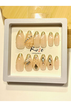 Monalisa Home Lüks Tasarım Taşlı Yapay Tırnak