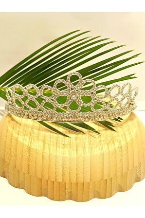 Monalisa Home Taşlı Lüks Tasarım Gelin Taçı