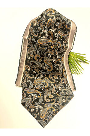 Monalisa Home Lüks Figürlü Gösterişli Eşarp