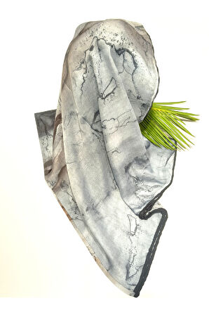 Monalisa Home Lüks Figürlü Gösterişli Dökümlü Eşarp