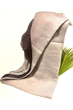 Monalisa Home 90x90 Lüks Figürlü Gösterişli Dökümlü Eşarp