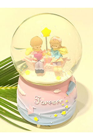 Monalisa Home 15x10 Lüks Renkli Figürlü Gösterişli Kar Küre