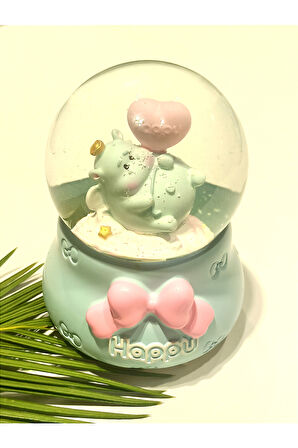 Monalisa Home 15x10 Lüks Renkli Figürlü Gösterişli Kar Küre