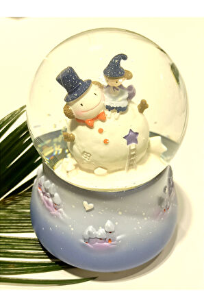 Monalisa Home 15x10 Lüks Renkli Figürlü Gösterişli Kar Küre